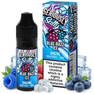 Blue Raspberry, Blueberry, Menthol, Raspberry, Sweets / Candy Salt Nicotine E-Liquid by Doozy