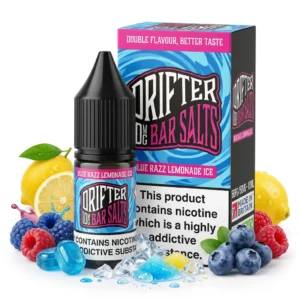 Blue Raspberry, Blueberry, Ice / Slush, Lemonade, Raspberry Salt Nicotine E-Liquid