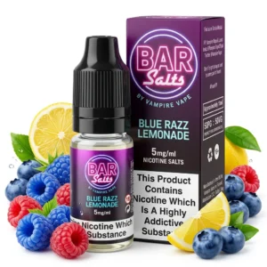 Blue Raspberry, Blueberry, Lemonade, Raspberry Salt Nicotine E-Liquid