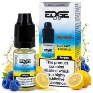 Blue Raspberry, Lemonade Salt Nicotine E-Liquid by Edge
