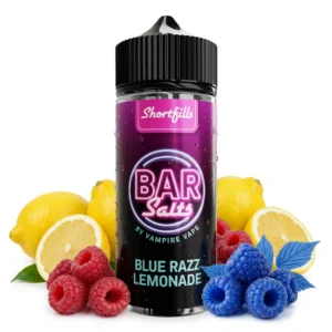 Blue Razz Lemonade Shortfill E-Liquid by Bar Salts 100ml