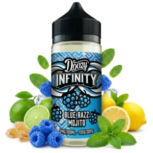 Blue Razz Mojito Shortfill E-Liquid by Doozy Infinity 100ml