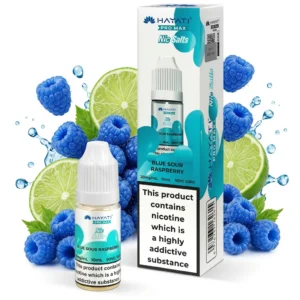 Blue Raspberry Salt Nicotine E-Liquid by Hayati