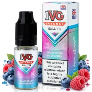 Blueberry, Raspberry Salt Nicotine E-Liquid by IVG