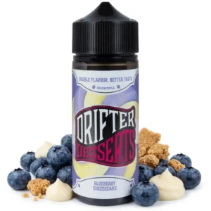 Blueberry Cheesecake Shortfill E-Liquid by Drifter Desserts 100ml
