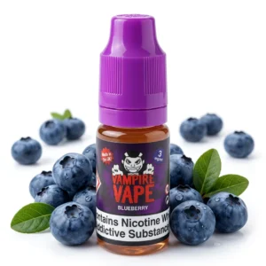 Blueberry freebase nicotine E-Liquid by Vampire Vape