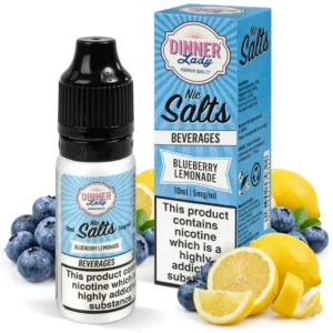 Blueberry, Lemonade Salt Nicotine E-Liquid by Dinner Lady