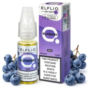 Blueberry Salt Nicotine E-Liquid by Elf Bar