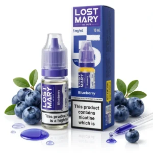 Blueberry Salt Nicotine E-Liquid by Lost Mary