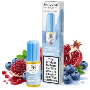 Blueberry, Pomegranate Salt Nicotine E-Liquid by Bar Juice