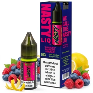 Blueberry, Lemonade, Raspberry Salt Nicotine E-Liquid by Nasty