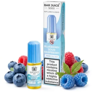 Blue Raspberry, Blueberry, Raspberry Salt Nicotine by Bar Juice