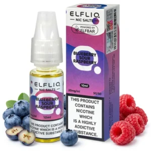 Blueberry, Raspberry Salt Nicotine by Elf Bar
