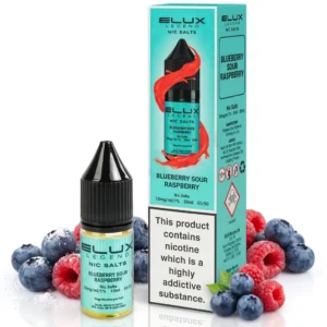 Blueberry, Raspberry Salt Nicotine E-Liquid by Elux