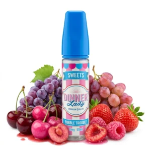 Bubble Trouble Shortfill E-Liquid by Dinner Lady 50ml
