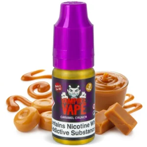 Butterscotch, Caramel, Toffee freebase nic E-Liquid by Vampire Vape