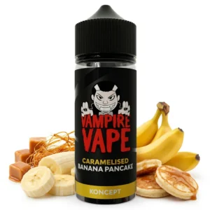 Caramelised Banana Pancake Shortfill E-Liquid by Vampire Vape 100ml