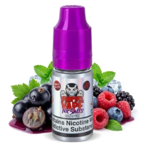 Blackcurrant, Menthol, Mixed Berries Salt Nicotine E-Liquid by Vampire Vape