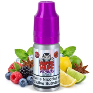 Aniseed / Liquorice, Citrus, Menthol, Mixed Berries Salt Nicotine E-Liquid by Vampire Vape