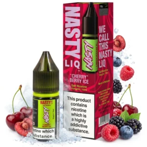 Cherry, Mixed Berries Salt Nicotine E-Liquid by Nasty