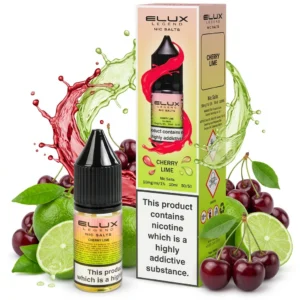 Cherry, Lime Salt Nicotine E-Liquid by Elux