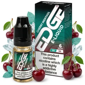 Cherry, Menthol Freebase Nicotine E-Liquid by Edge