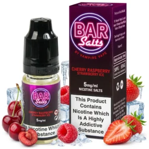 Cherry, Ice / Slush, Raspberry, Strawberry Salt Nicotine E-Liquid by Vampire Vape