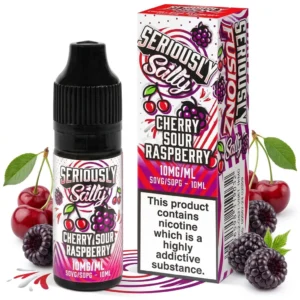 Cherry, Raspberry Salt Nicotine E-Liquid by Doozy