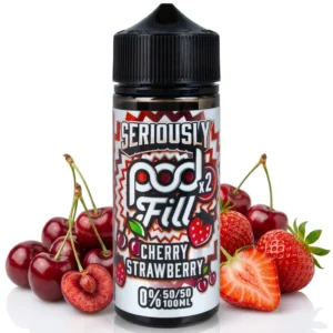 Cherry Strawberry Shortfill E-Liquid 100ml