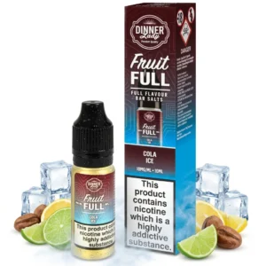 Cola, Ice / Slush Salt Nicotine E-Liquid by Dinner Lady