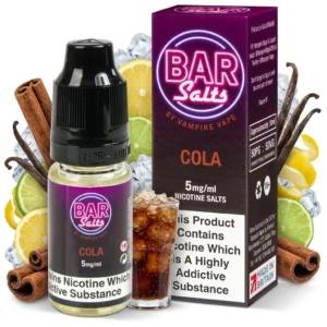 Cinnamon, Citrus, Cola, Ice / Slush, Vanilla Salt Nicotine E-Liquid by Vampire Vape