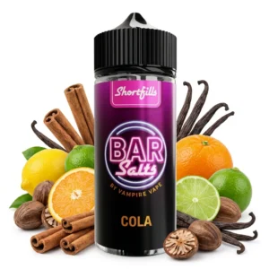 Cola Shortfill E-Liquid by Bar Salts 100ml