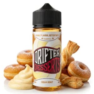 Cream Donut Shortfill E-Liquid by Drifter Desserts 100ml