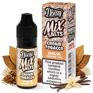Cream, Tobacco Salt Nicotine E-Liquid by Doozy