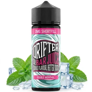 Double Menthol Shortfill E-Liquid by Drifter Bar Juice 100ml