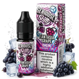 Fizzy / Soda Pop, Grape, Ice / Slush Salt Nicotine E-Liquid by Doozy