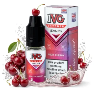 Cherry, Fizzy Soda Pop Salt Nicotine E-Liquid by IVG