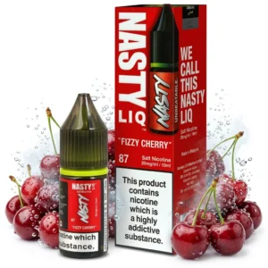 Cherry, Fizzy / Soda Pop Salt Nicotine E-Liquid by Nasty