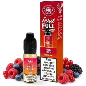 Mixed Berries Salt Nicotine E-Liquid by Dinner Lady