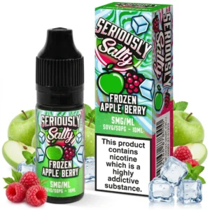 Apple, Menthol, Raspberry Salt Nicotine E-Liquid by Doozy