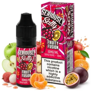 Apple, Lychee, Mandarin, Passion Fruit Salt Nicotine E-Liquid by Doozy