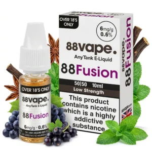 Aniseed Liquorice, Grape, Menthol Freebase Nicotine by Vapouriz