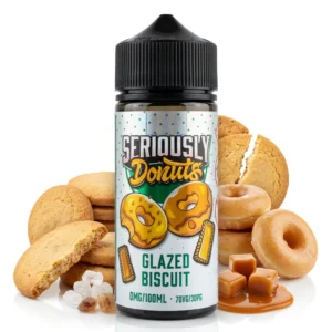 Glazed Biscuit Shortfill E-Liquid by Seriously Donuts 100ml