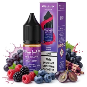 Grape, Mixed Berries Salt Nicotine E-Liquid by Elux