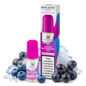 Blueberry, Grape, Ice / Slush Salt Nicotine E-Liquid by Bar Juice