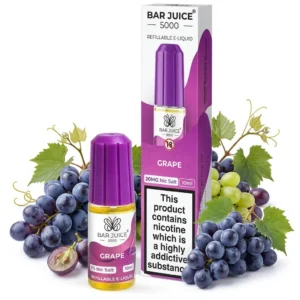 Grape Salt Nicotine E-Liquid by Bar Juice