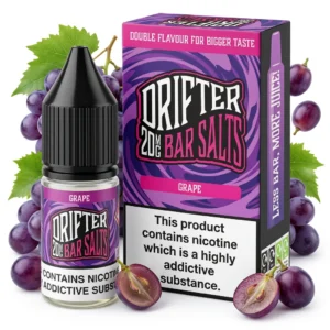 Grape Salt Nicotine E-Liquid by Drip Hacks