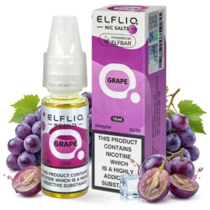 Grape Salt Nicotine E-Liquid by Elf Bar