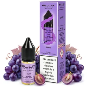 Grape Salt Nicotine Vape Juice by Elux