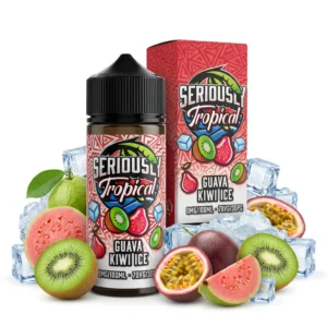 Guava Kiwi Ice Shortfill E-Liquid by Seriously Tropical 100ml